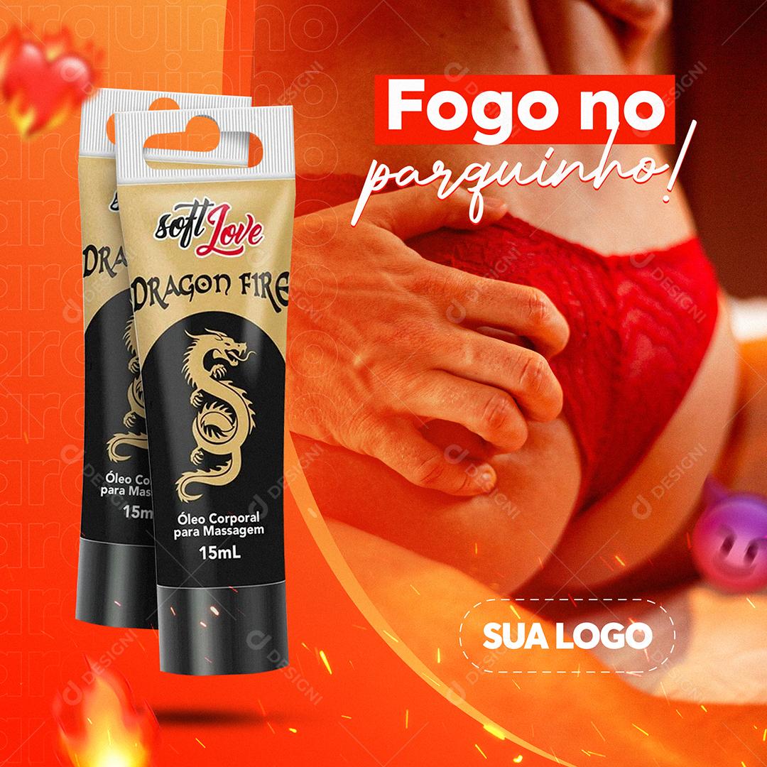 Fogo No Parquinho Social Media PSD Editável