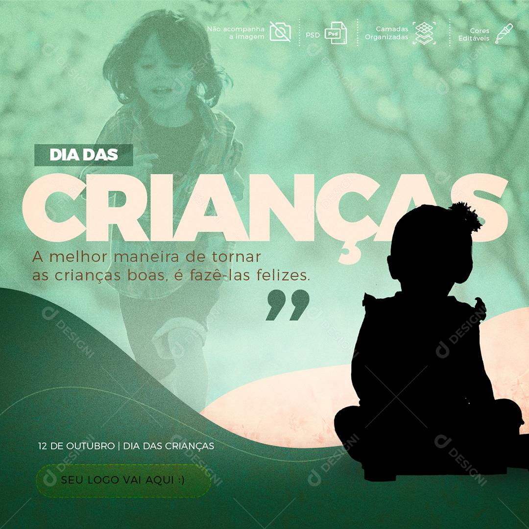 Post Feed Commemorative Date Children's Day Social Media Editable PSD