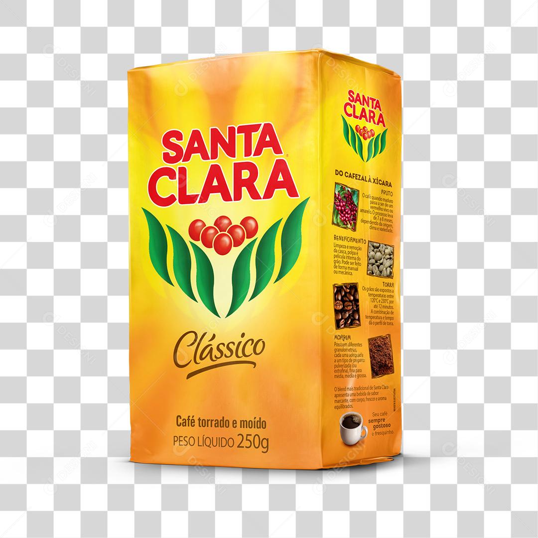 Café Santa Clara 250G PNG Transparente