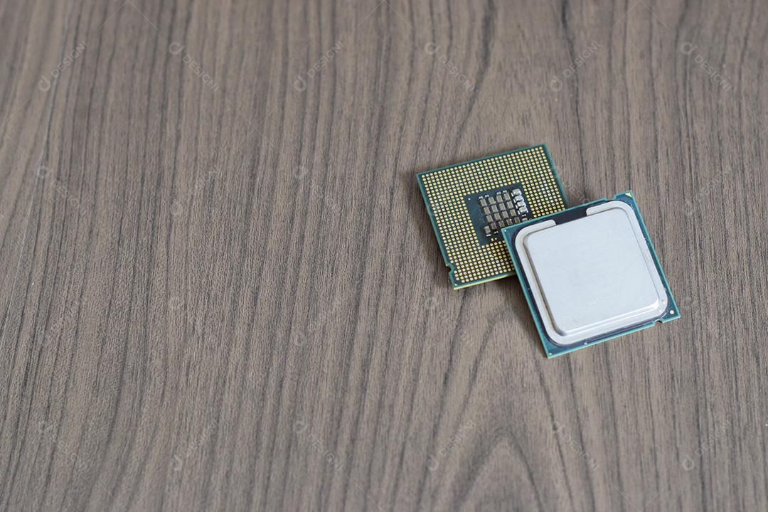 Processador Em Cima Da Mesa Imagem JPG