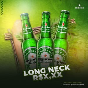 Heineken Long Neck Social Media PSD Editavel