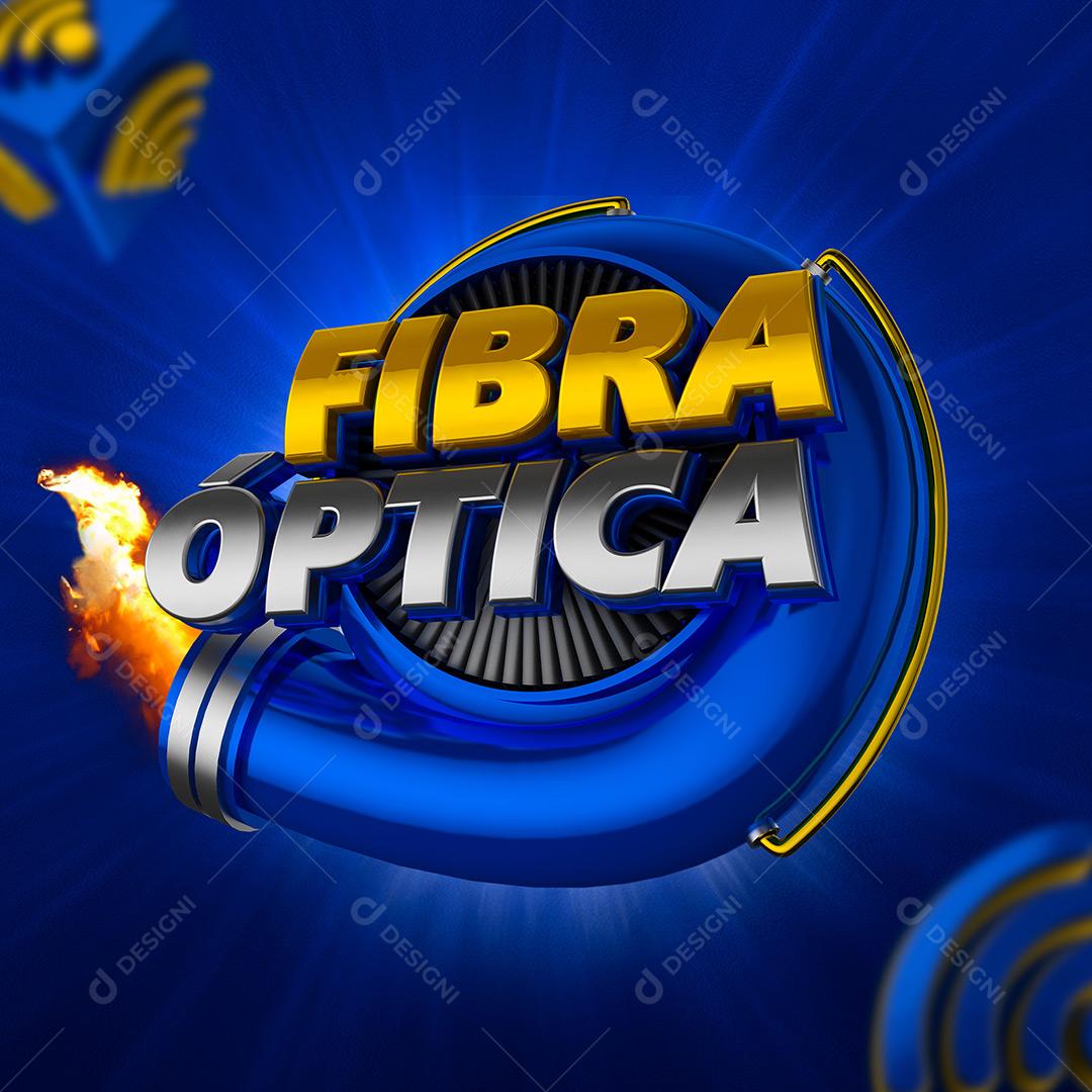 Fibra Óptica Selo 3D Para Composição PSD