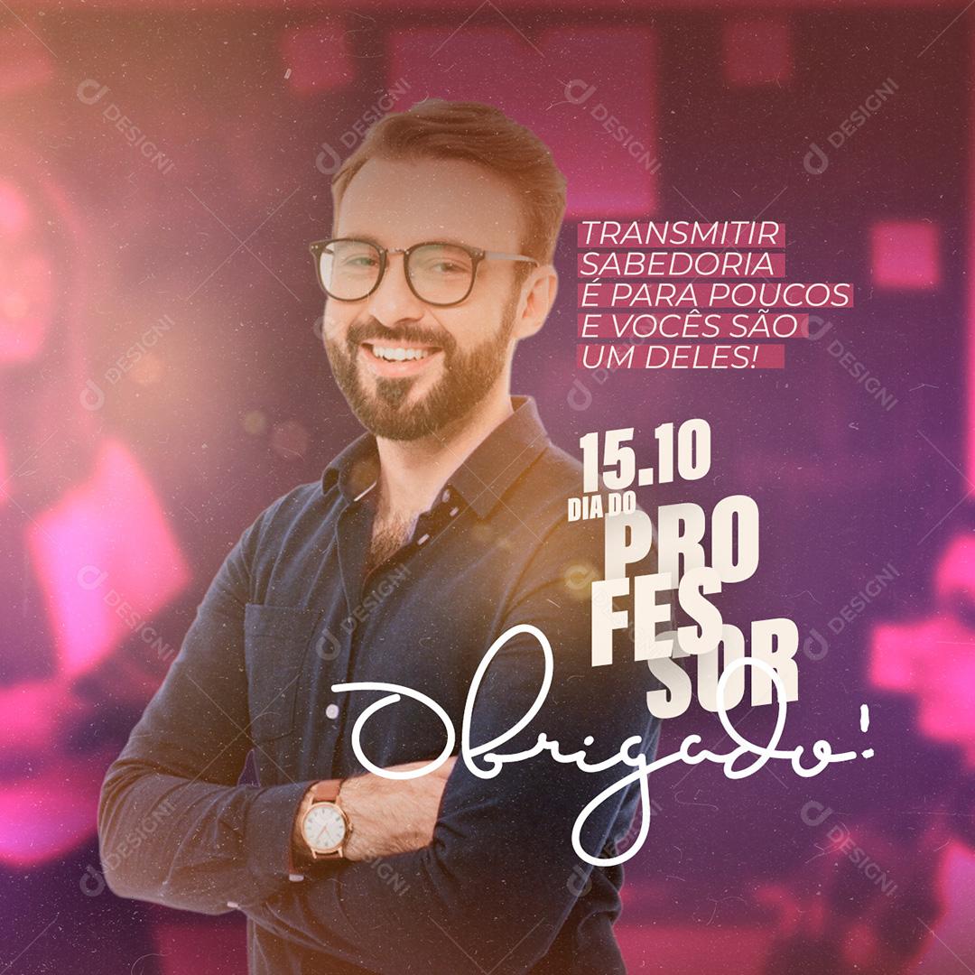 Dia Dos Professores PSD Social Media Editável