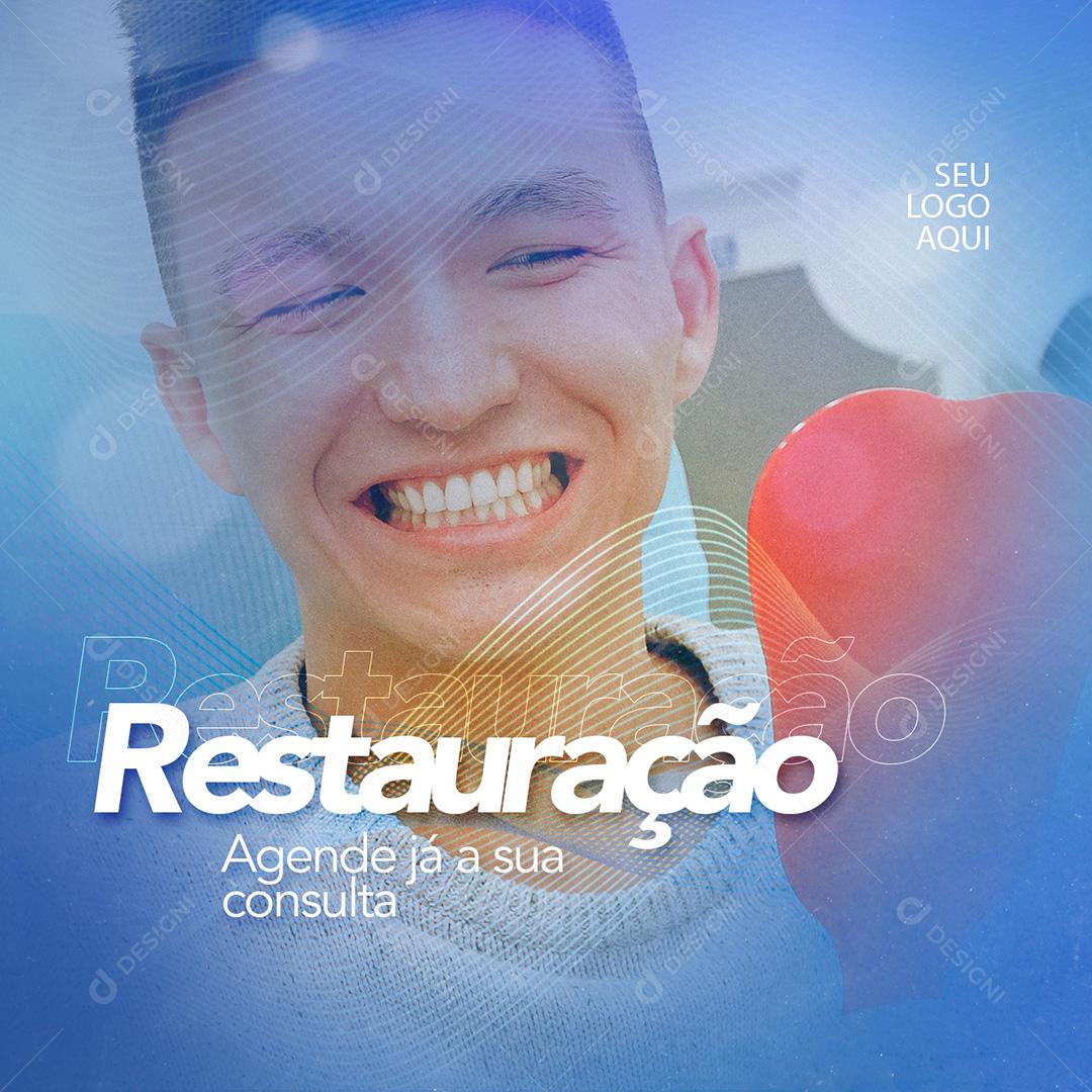 Restauração Social Media PSD Editável