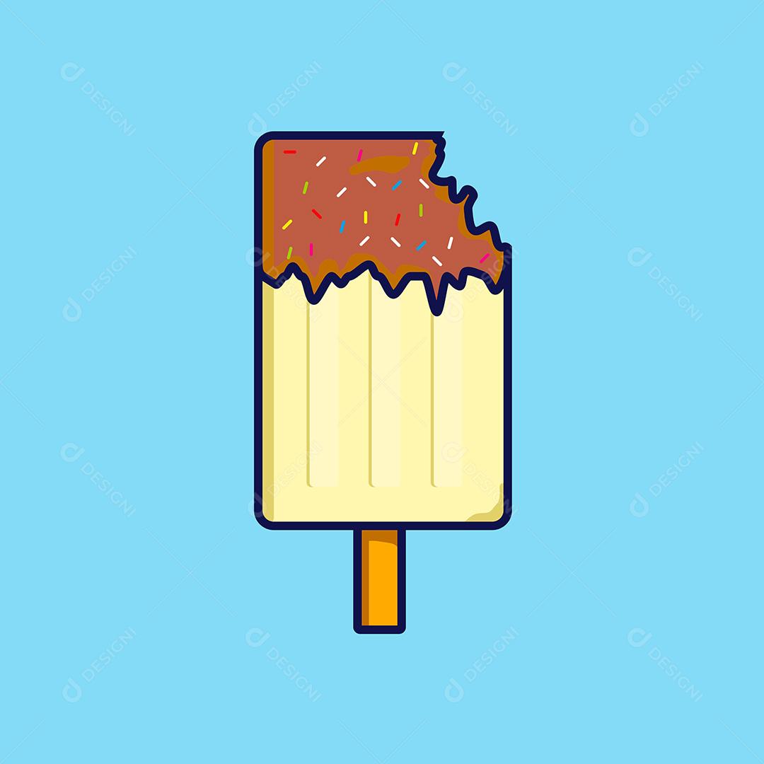 Elemento Para Composição Picolé EPS