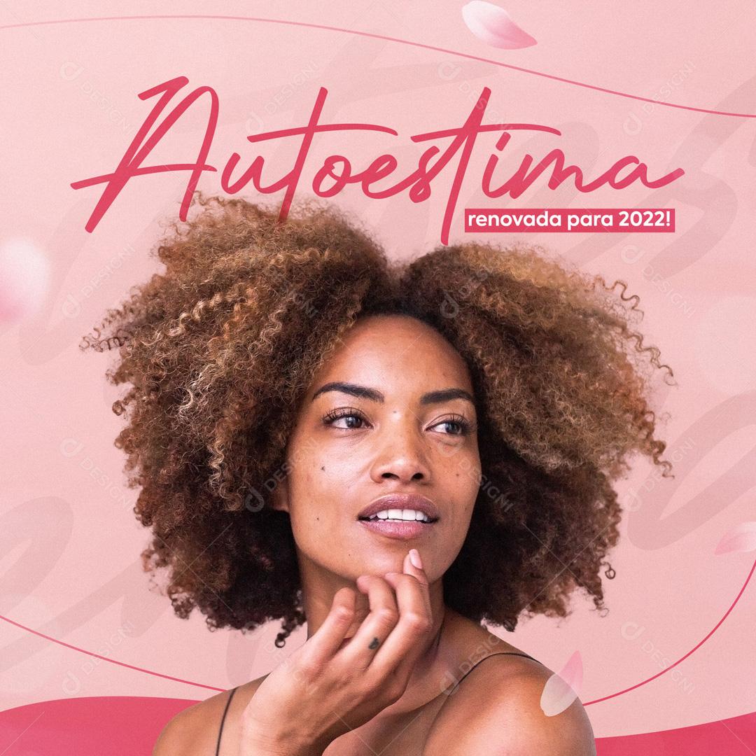 Autoestima Renovada Para 2022 Clinica Social Media PSD Editável