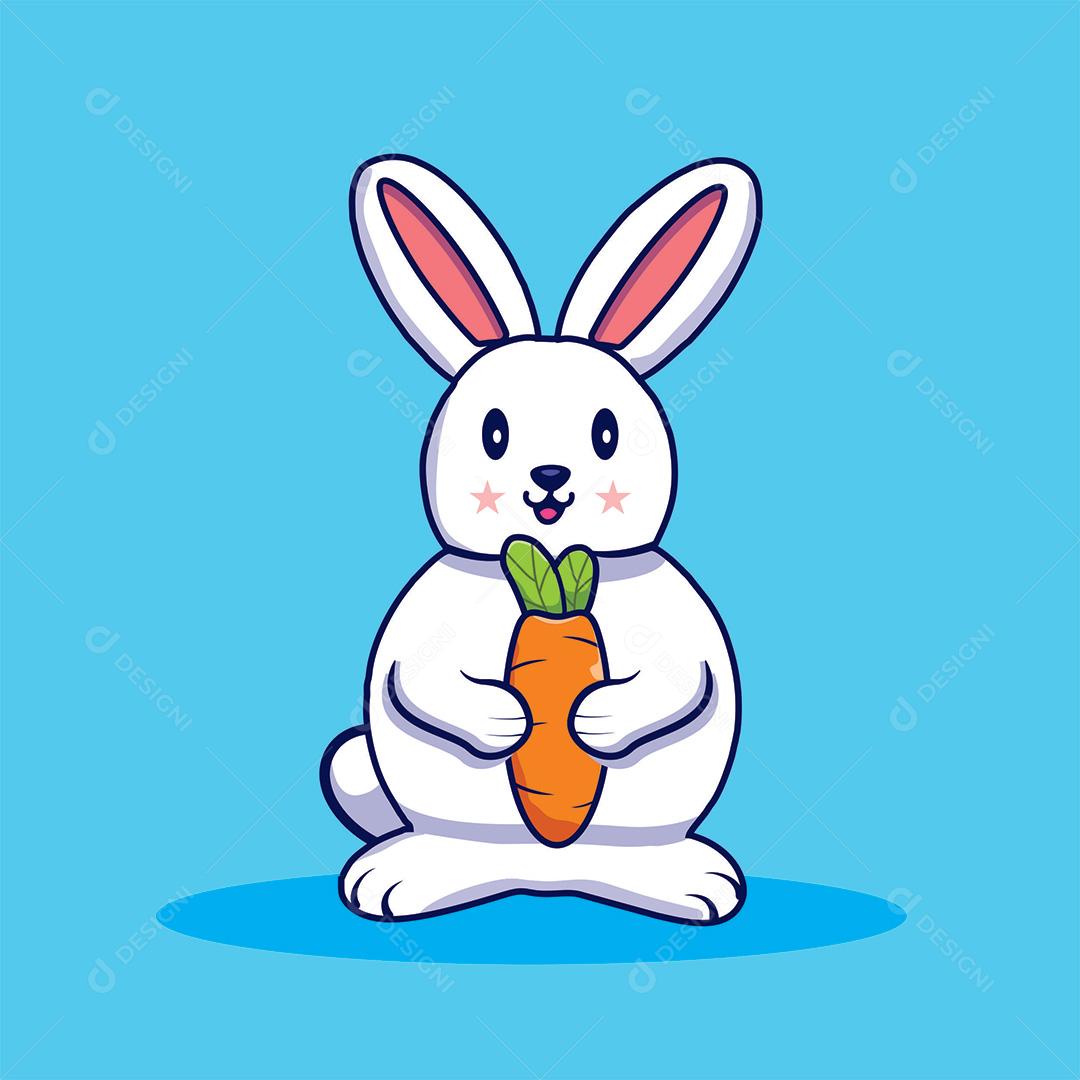 Elemento Para Composição Coelho EPS