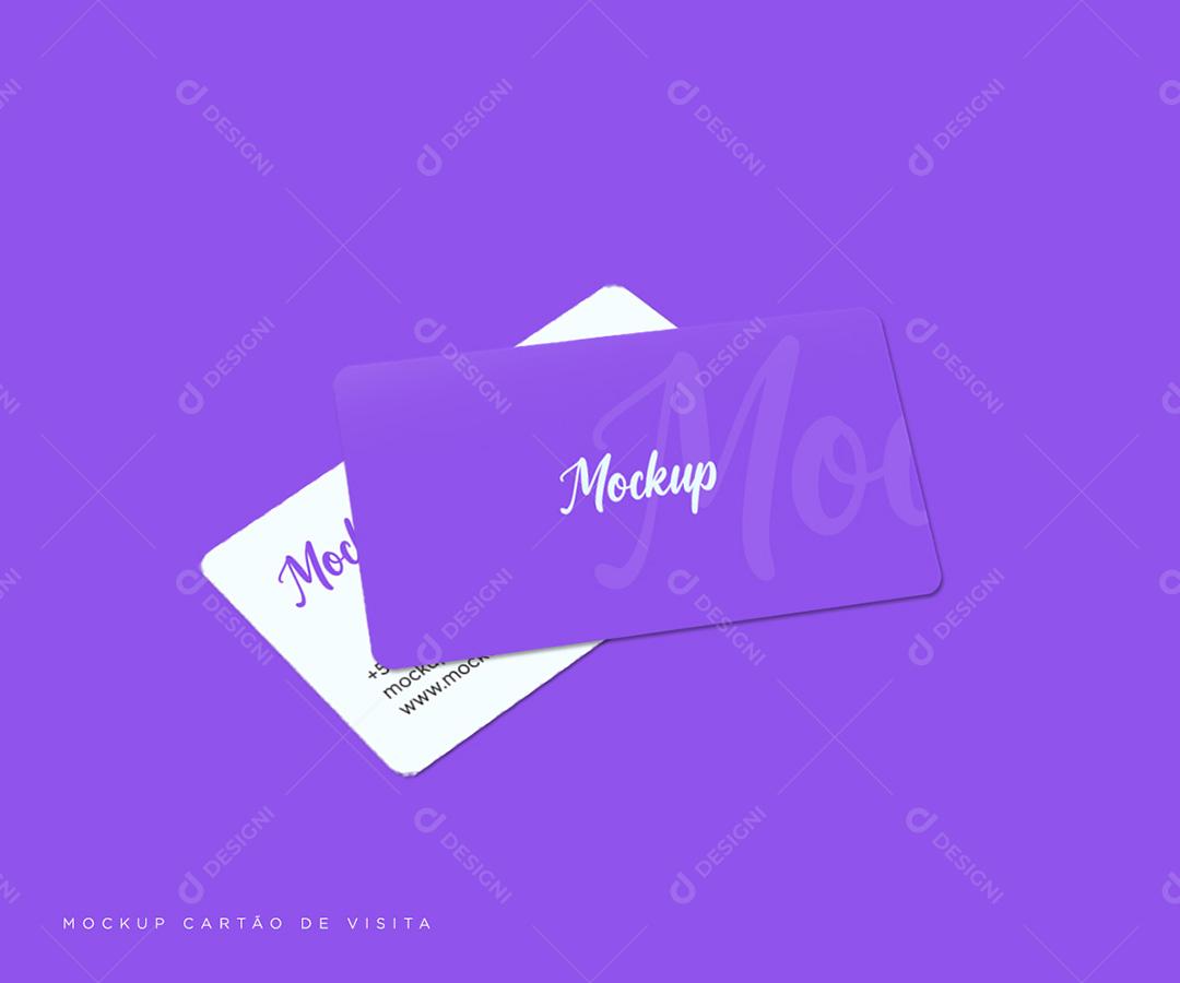 Mockup Cartão de Visita PSD