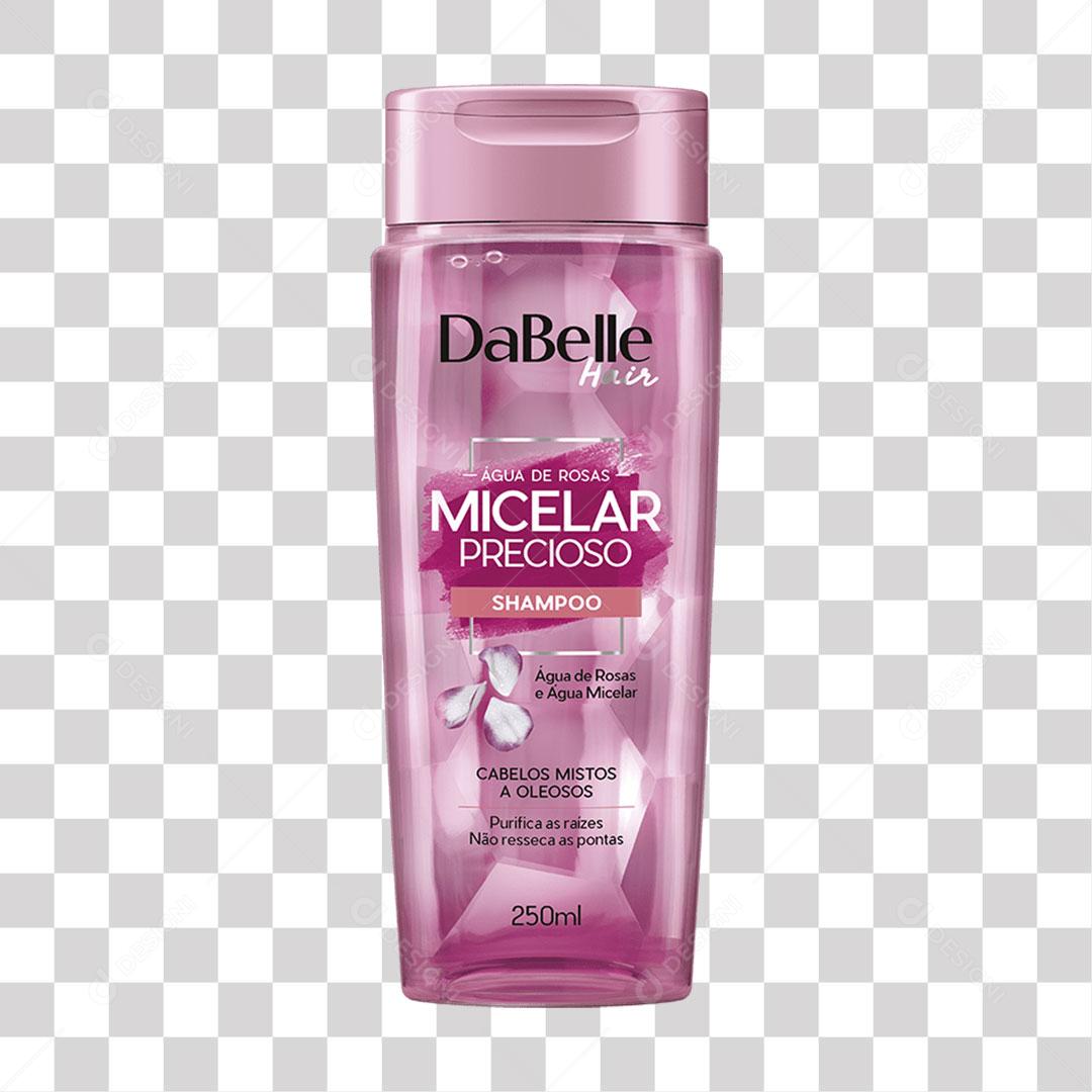 Shampoo Dabelle Micelar 250ml PNG Transparente Sem Fundo