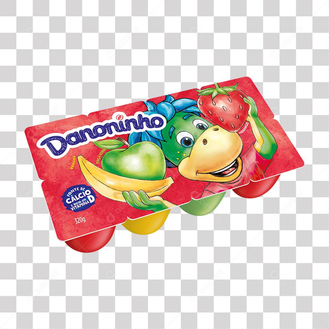 Petit Suisse Danoninho Multisabor 320g PNG Transparente Sem Fundo