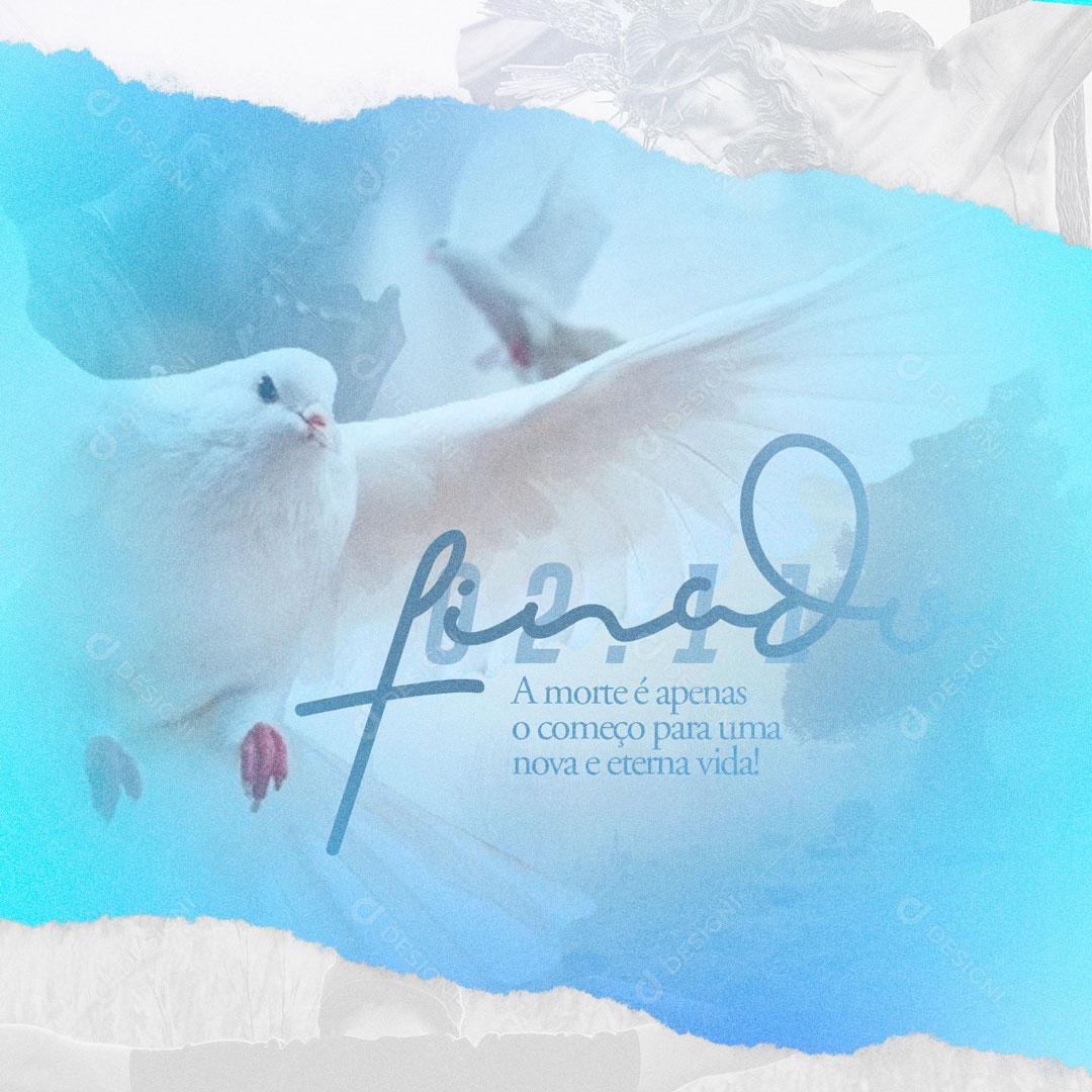 2 De Novembro Dia De Finados Social Media PSD Editável