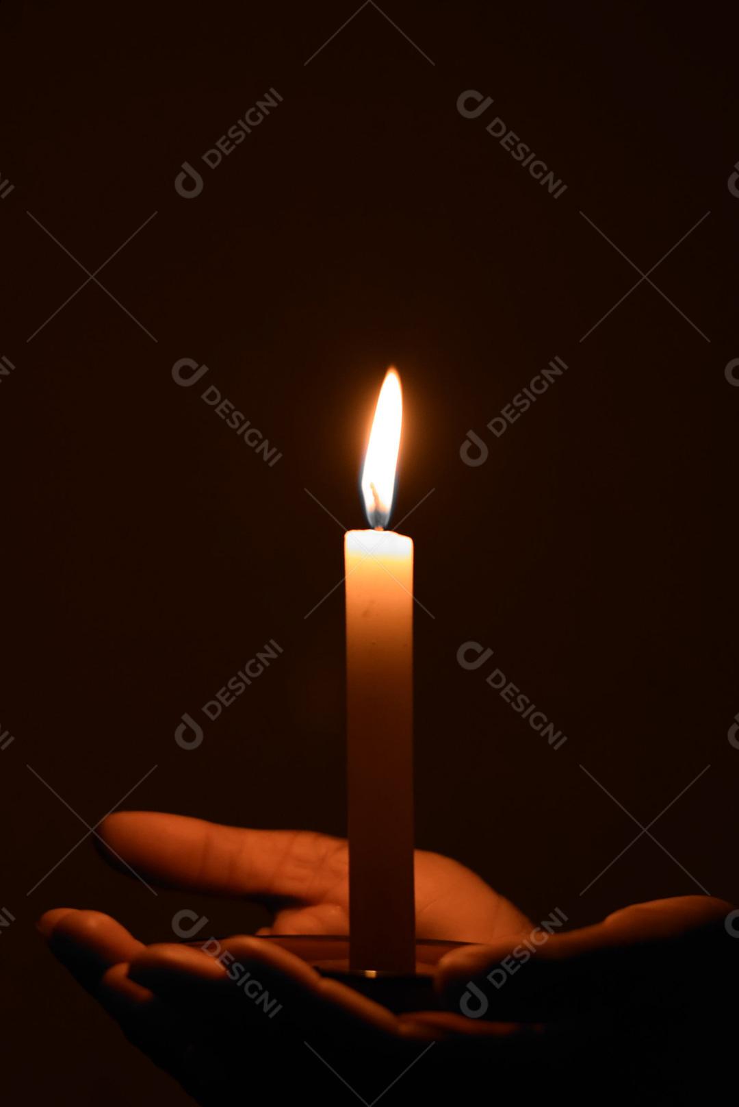 Imagem vela Em Cima De Mesa  Imagem JPG