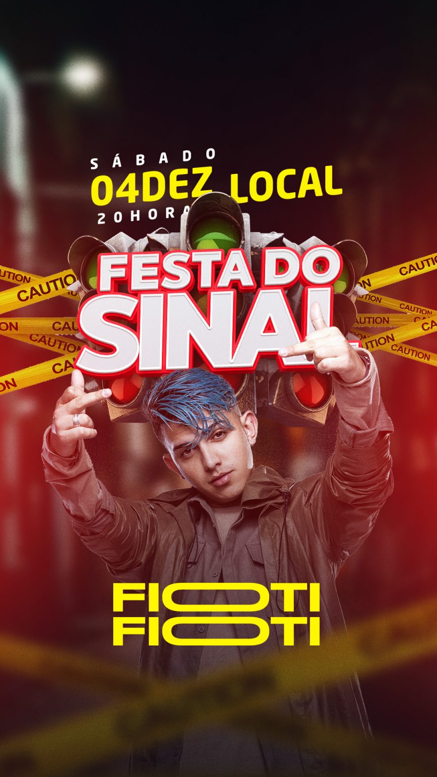Feed Flayer Festa Do Sinal fiot Social Media PSD Editável
