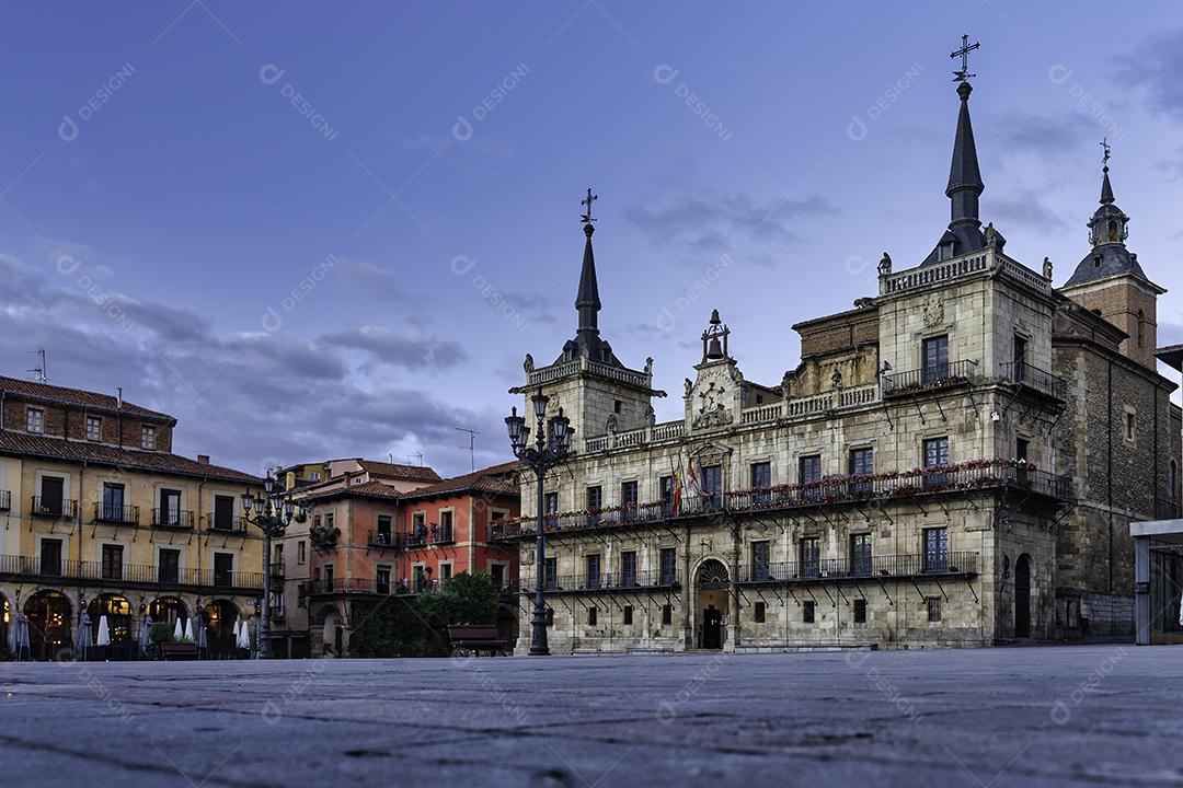 Vista da Praça Principal Plaza Mayor Em Espanhol