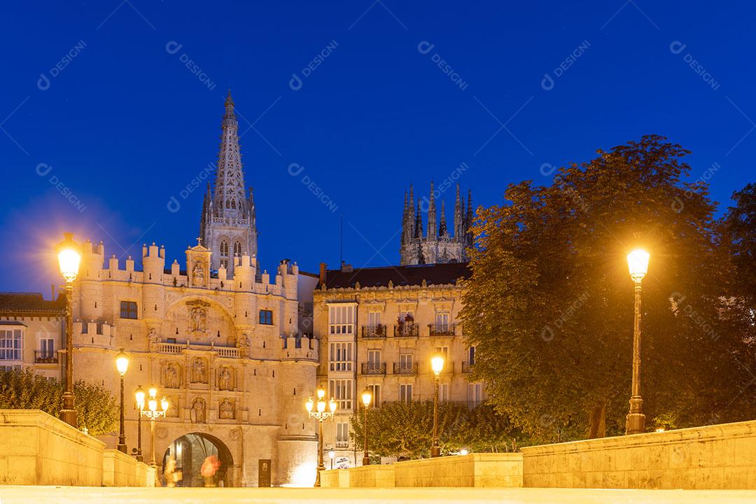 Catedral de Burgos Cathedral Imagem JPG