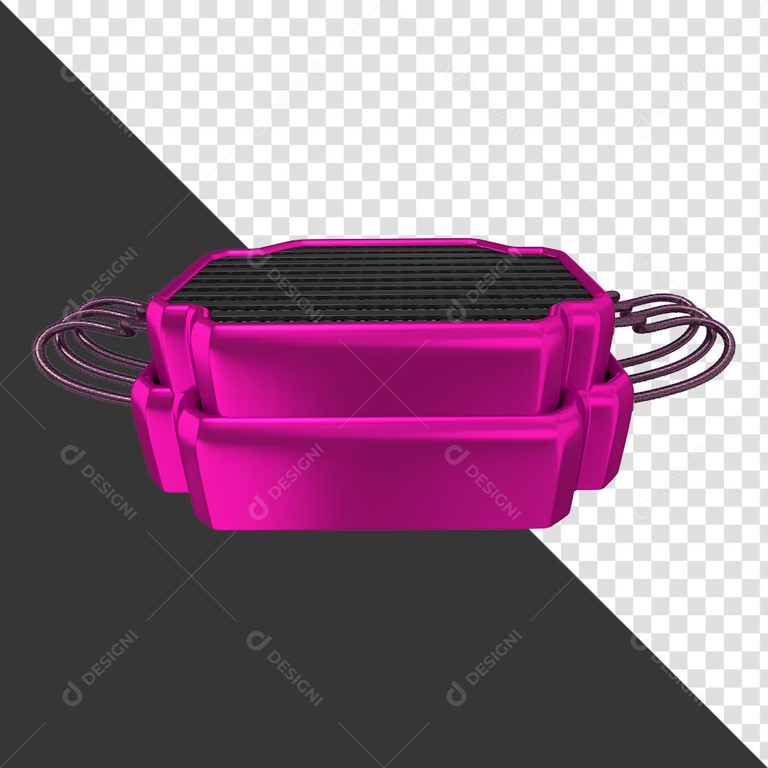 Elemento 3D Para Composição Base Pódio 3D PNG Transparente Sem Fundo