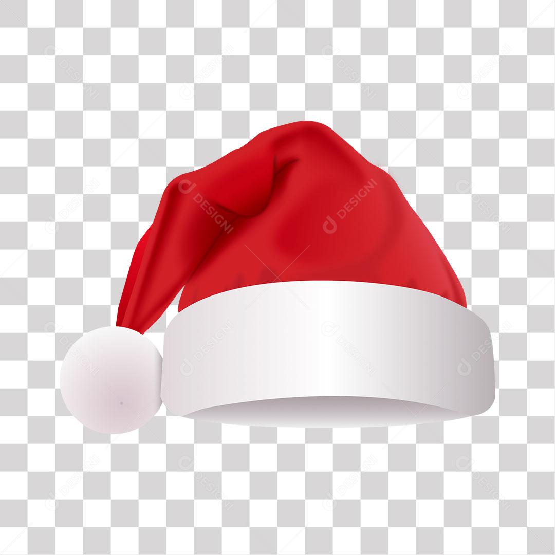 Gorro Touca Papai Noel Elemento Natalino PNG Transparente