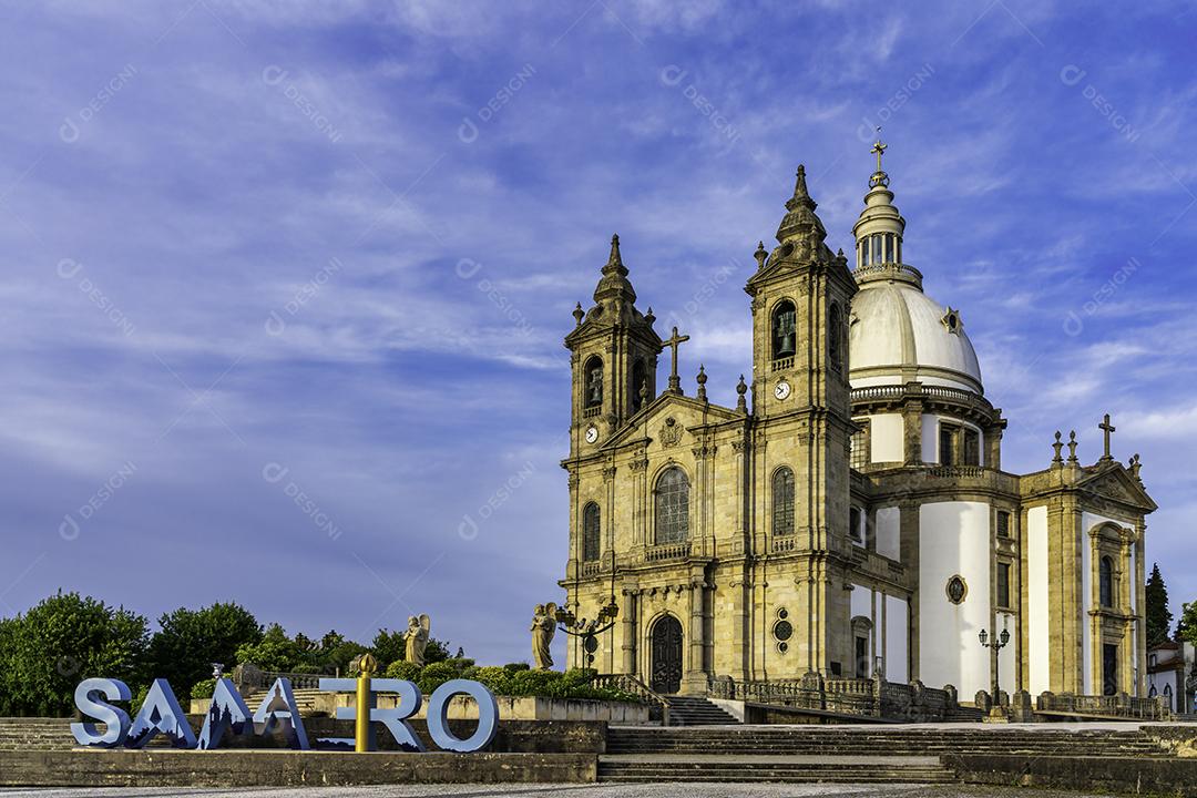 Santuário da Basílica do Sameiro Em Braga Portugal Imagem JPG
