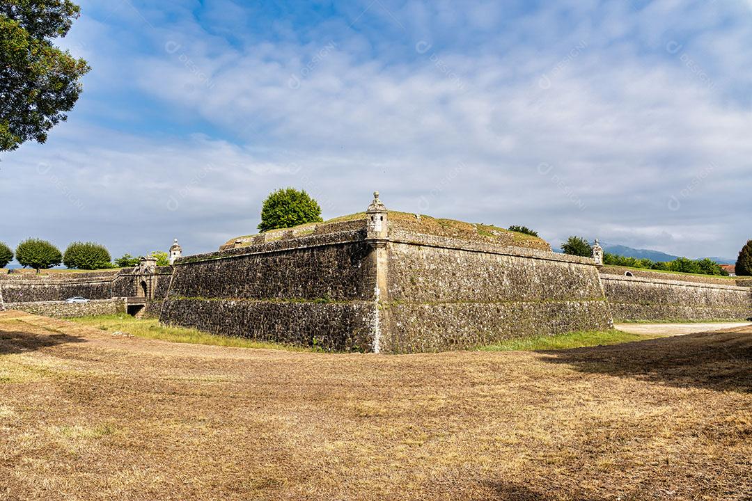 Foto Vista Fortaleza de Valença do Minho em Portugal Imagem JPG