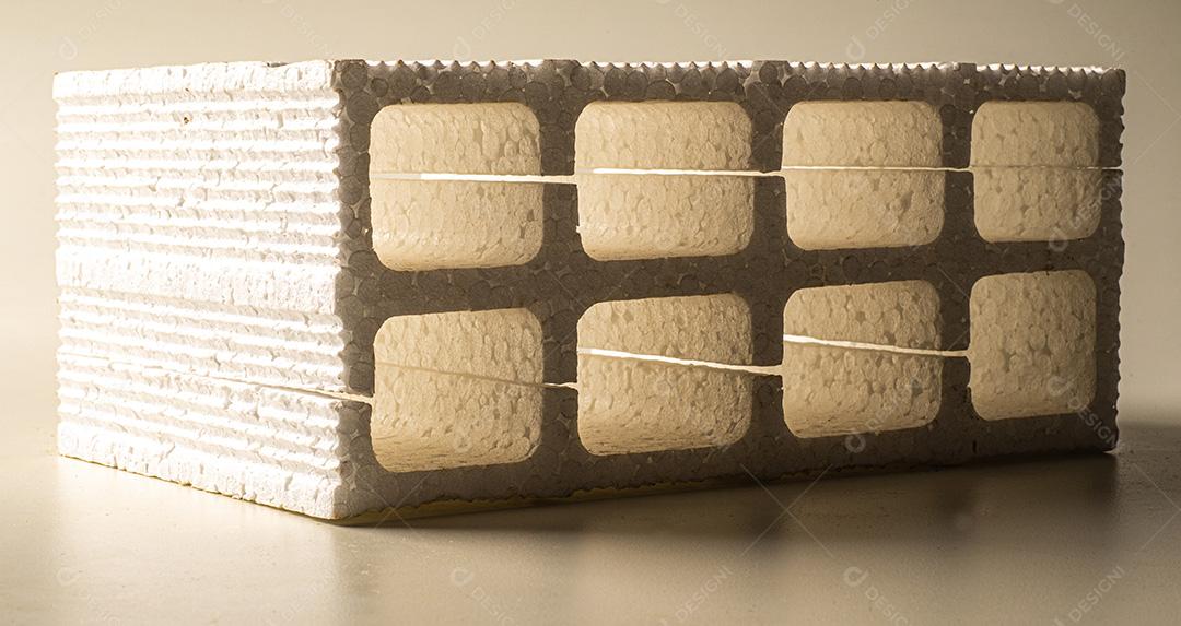 Tijolo De Imitação De Isopor