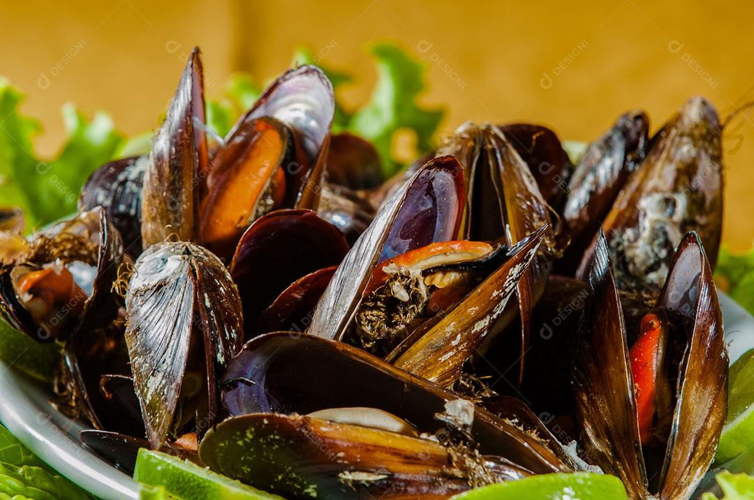 Prato Mexilhões e Condimentos