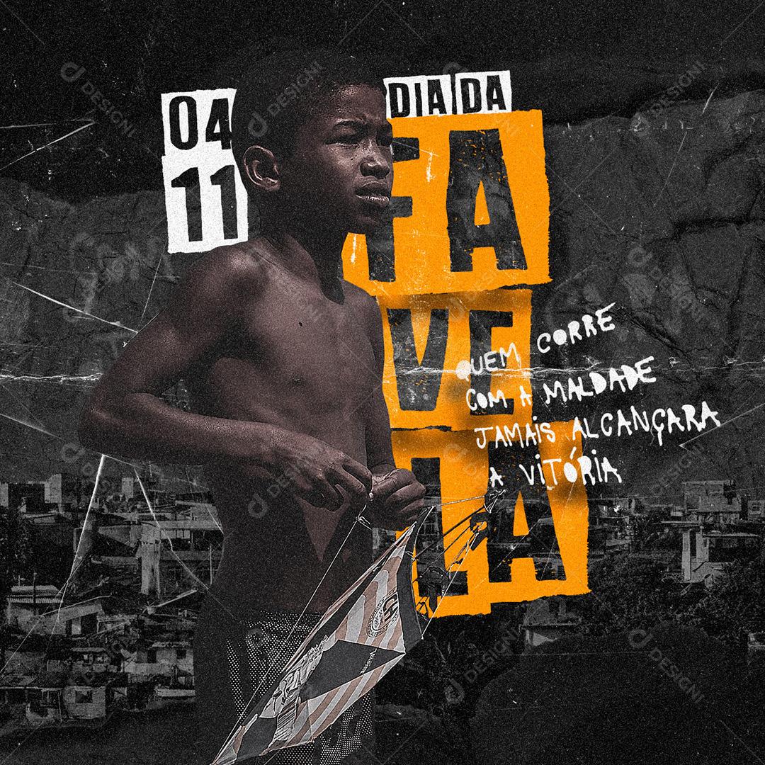 Post Dia da Favela Social Media PSD Editável