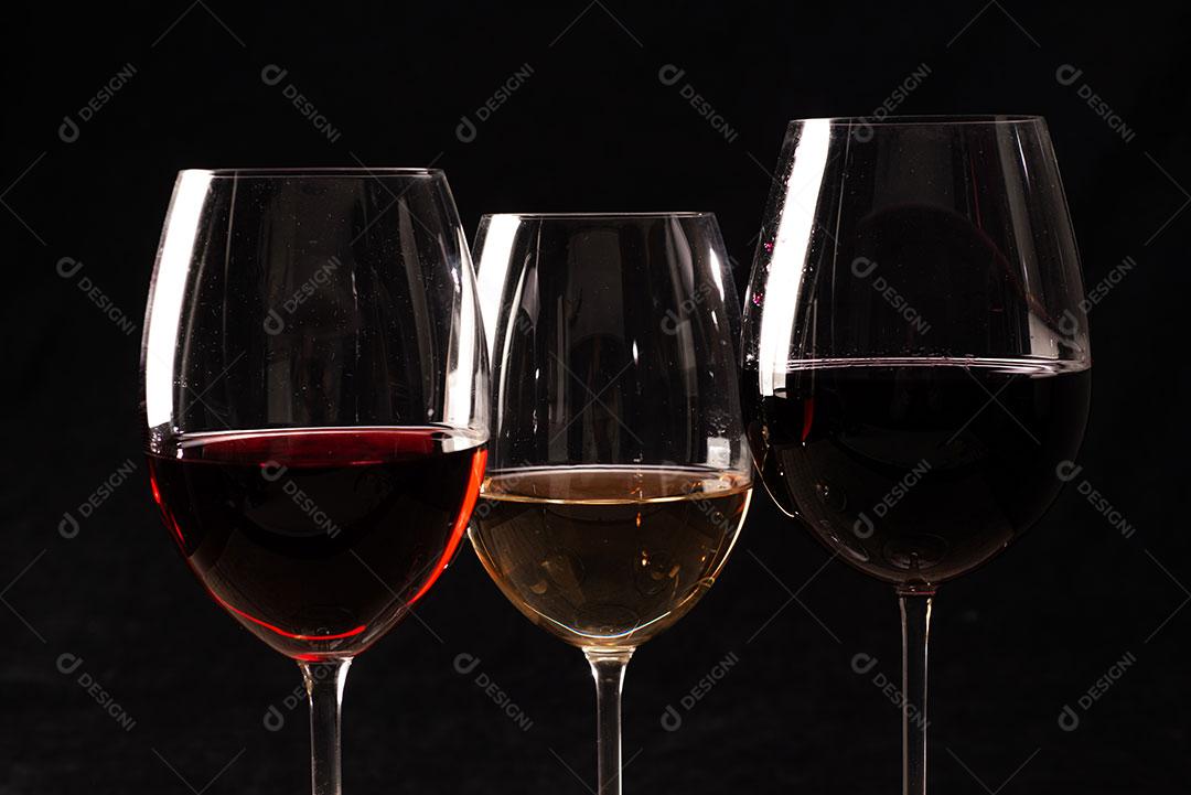 Foto Vinho Branco Doce Servida Gelada Imagem JPG