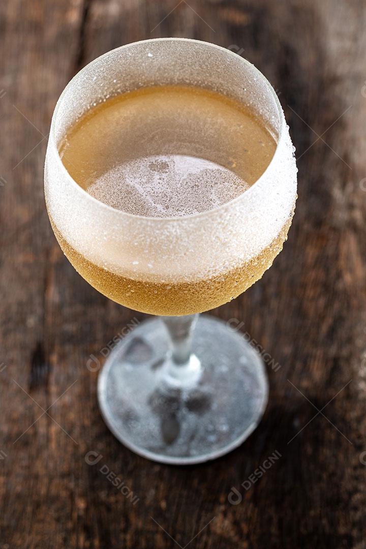 Foto Vinho Branco Doce Servida Gelada Imagem JPG