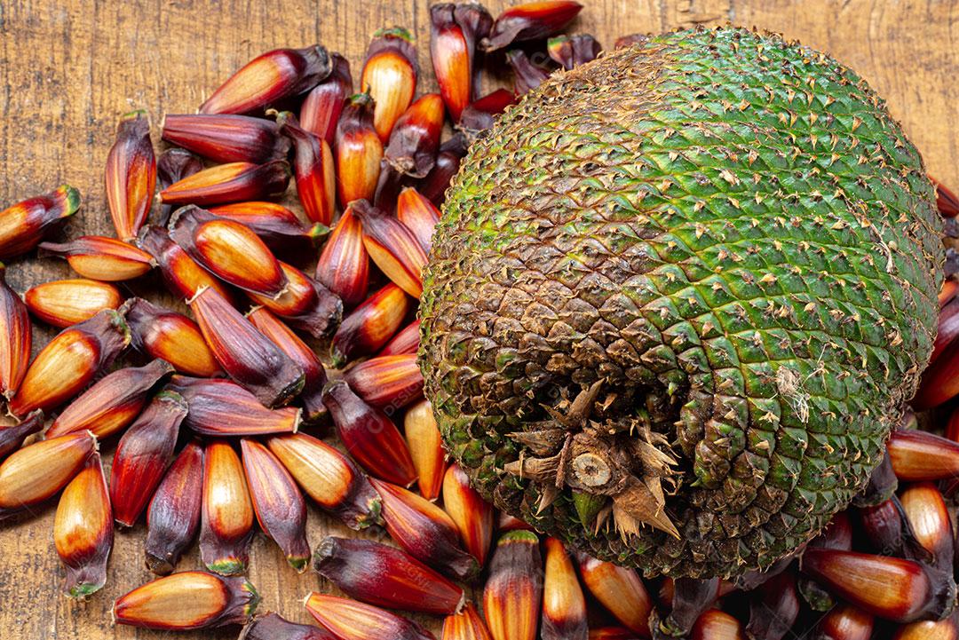 Foto Comida Pinha Pinhão Restaurante Condimento Imagem JPG