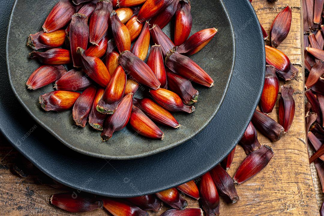 Foto Comida Pinha Pinhão Restaurante Condimento Imagem JPG