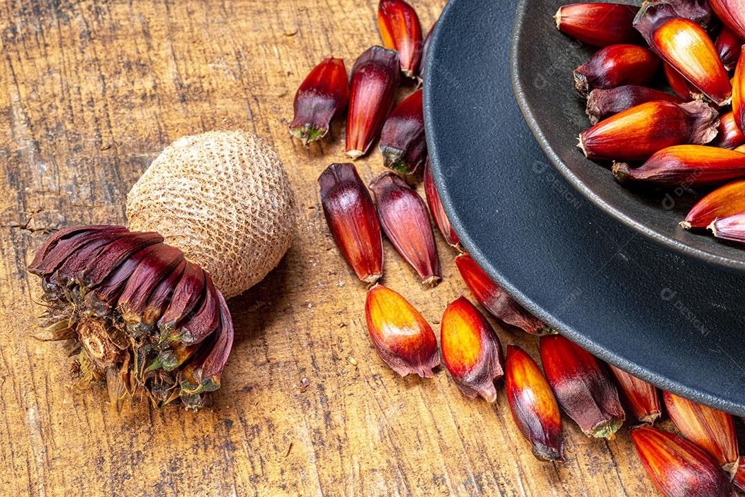 Foto Comida Pinha Pinhão Restaurante Condimento Imagem JPG