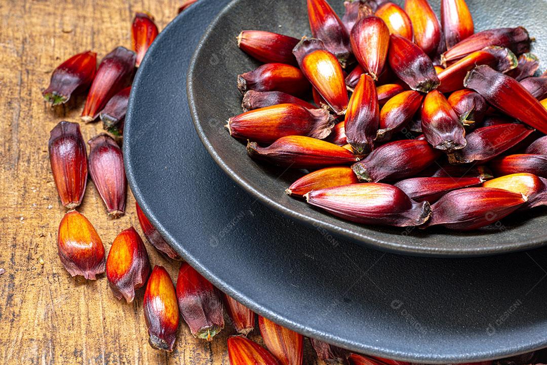 Foto Comida Pinha Pinhão Restaurante Condimento Imagem JPG