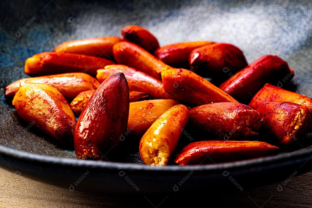 Foto Comida Pinha Pinhão Restaurante Condimento Imagem JPG