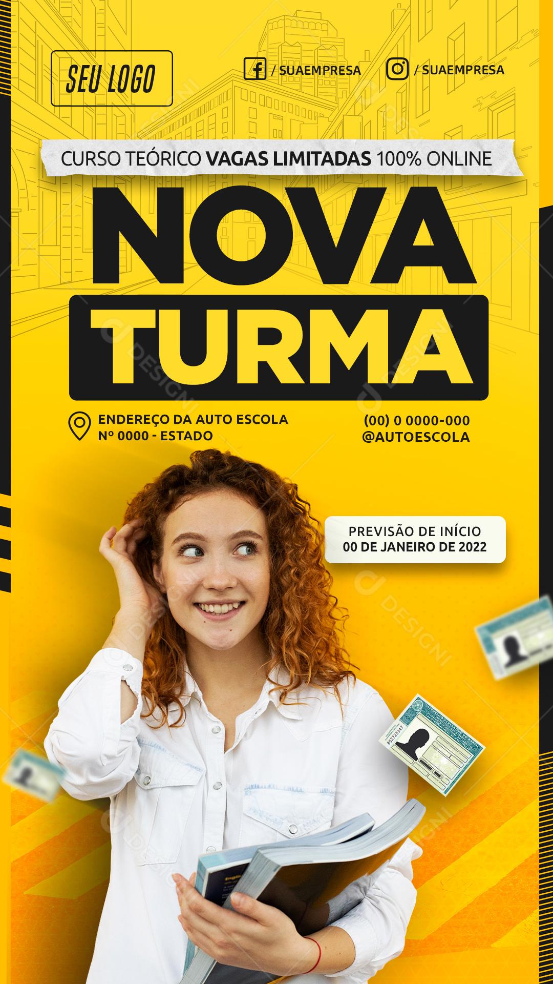 Deixe De Ser Carona E Assuma O Volante Social Media PSD Editável