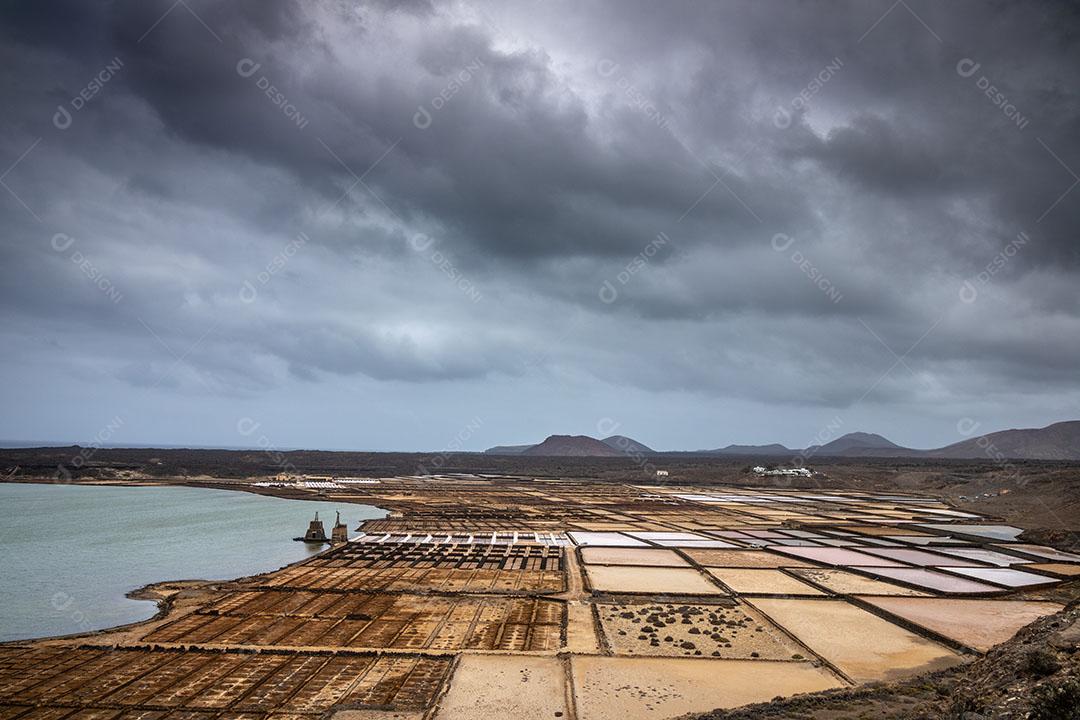 Foto Paisagem Salinas Janubio Lanzarote Espanha Imagem JPG