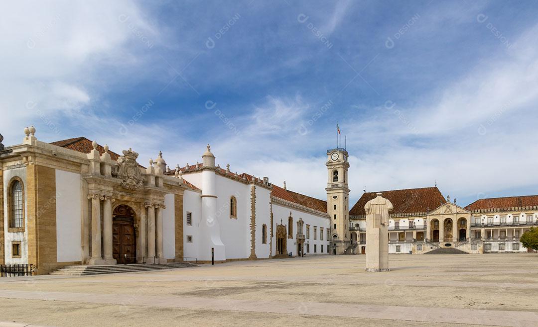 Foto Campus Histórico Universidade Coimbra Portugal Imagem JPG