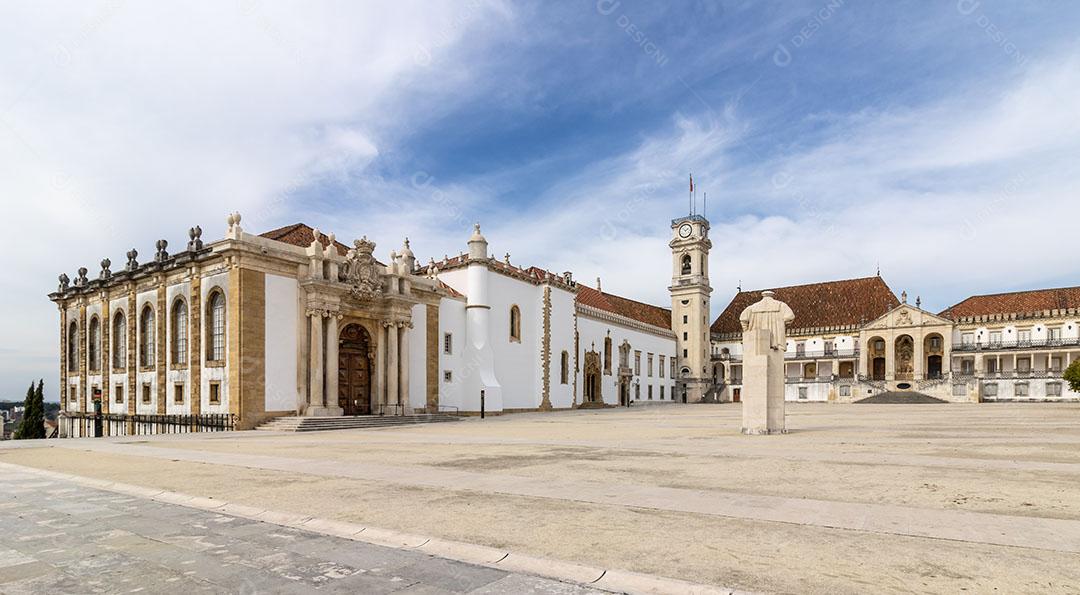 Foto Campus Histórico Universidade Coimbra Portugal Imagem JPG