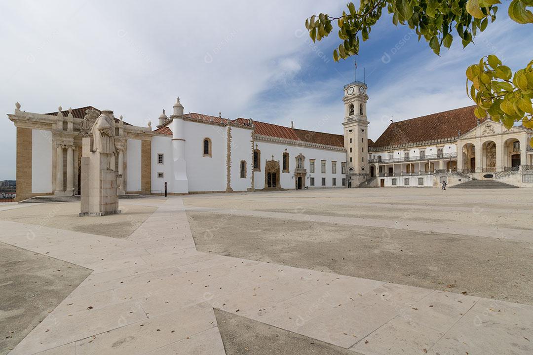 Foto Campus Histórico Universidade Coimbra Portugal Imagem JPG