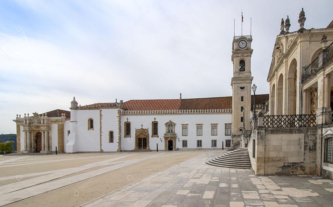 Foto Campus Histórico Universidade Coimbra Portugal Imagem JPG
