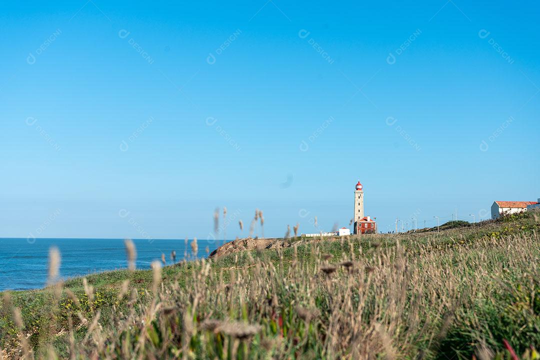 Foto Vista Farol Costa São Pedro Moel Imagem JPG