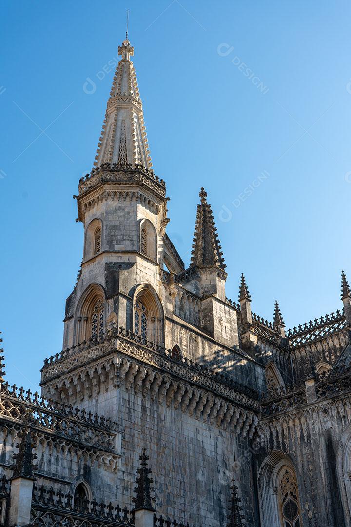 Foto Mosteiro Torre Gótica Batalha Portugal Imagem JPG