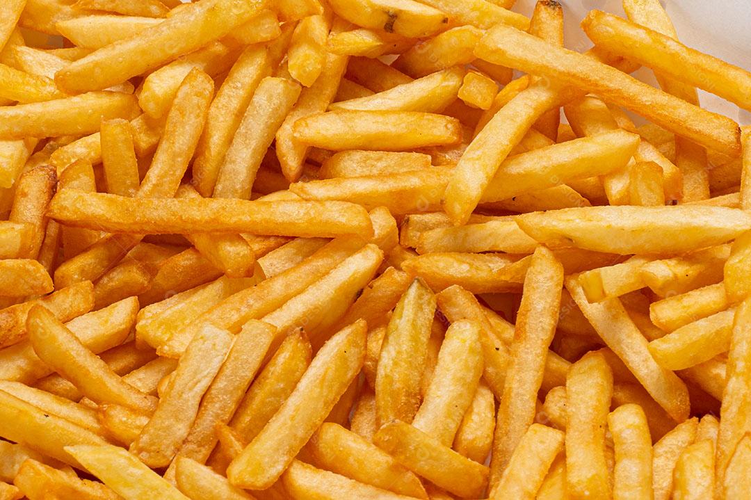 Foto Porção Batata Frita Comida Tipica Temperada Sal Imagem JPG