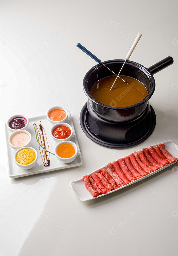 Foto Comida Carnes Molhos Imagem JPG