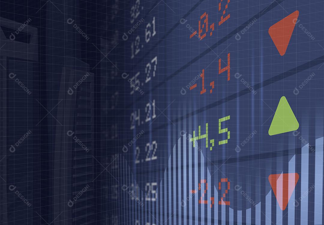 Foto Gráfico Bolsa Valores  Conceito Finanças Imagem JPG