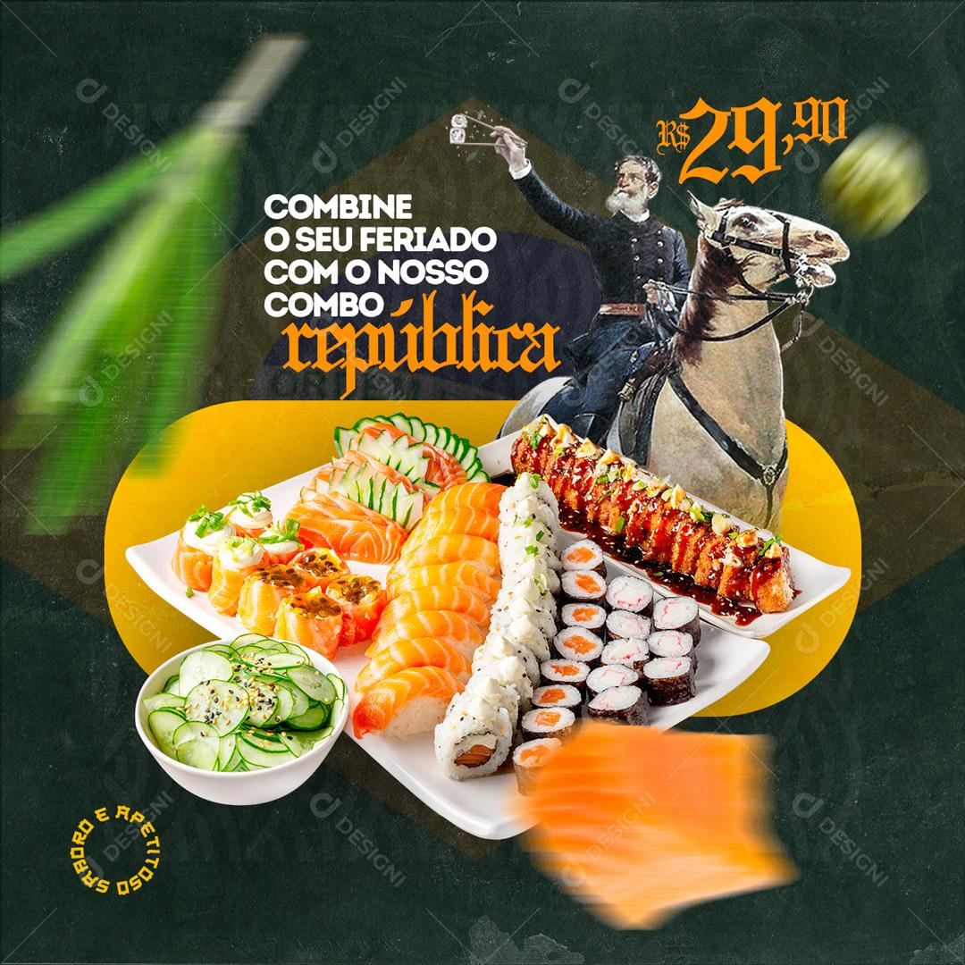 Combine Seu Feriado Com Nosso Combo Social Media PSD Editável