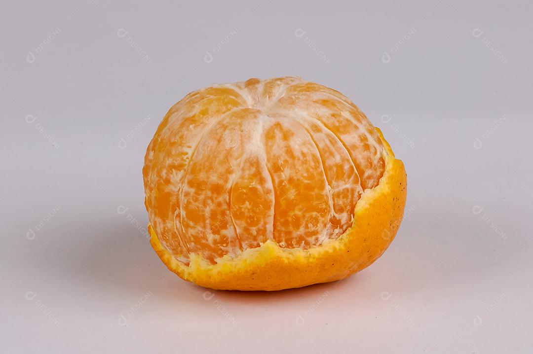 Tangerinas Frescas Na Mesa Foco Seletivo Imagem JPG