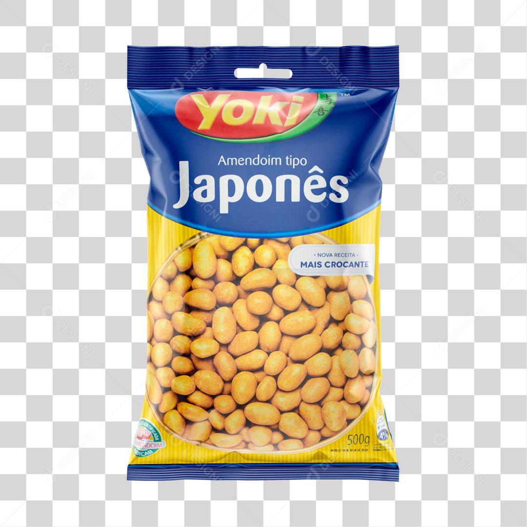 Amendoim Tipo Japonês Yoki 500g PNG Transparente