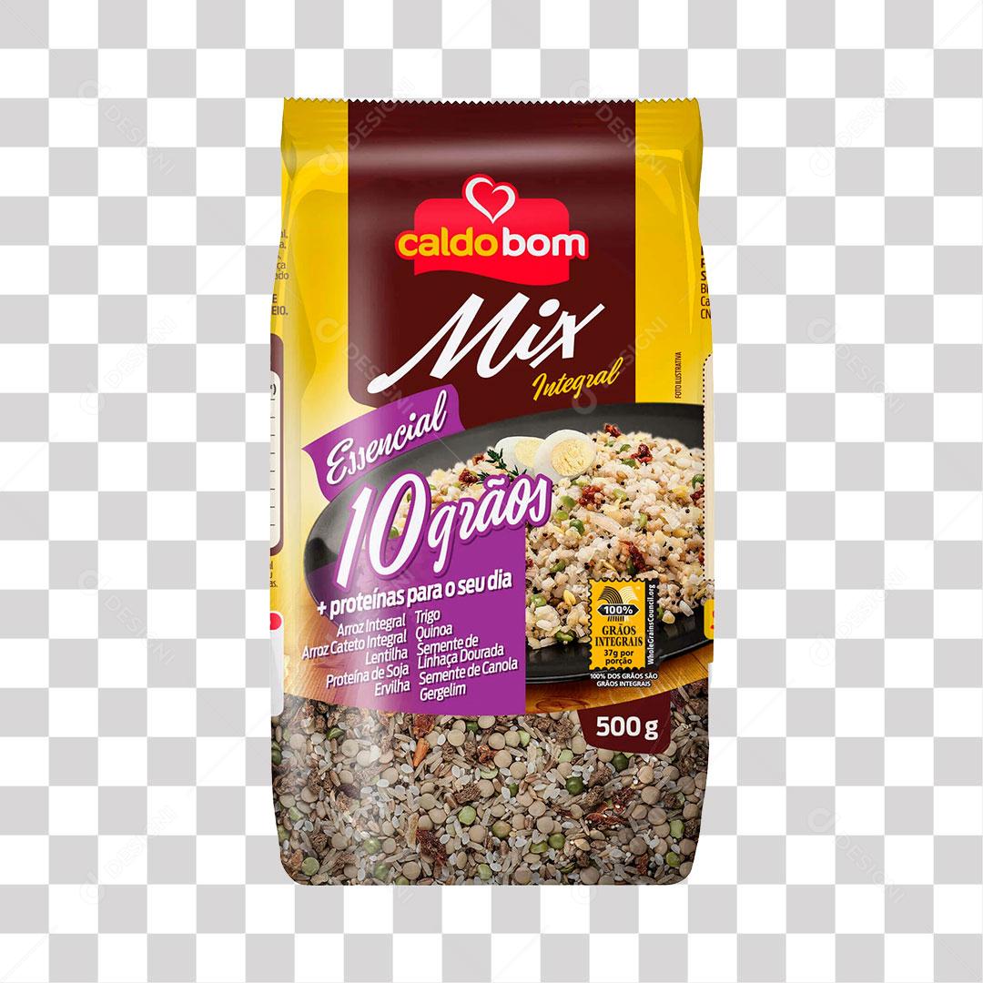 Arroz Caldo Bom Mix Tipos 500g PNG Transparente