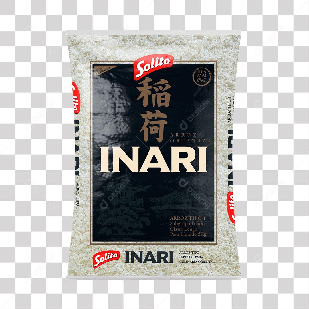 Arroz Oriental Solito Inari Tipo 1 - 1kg PNG Transparente