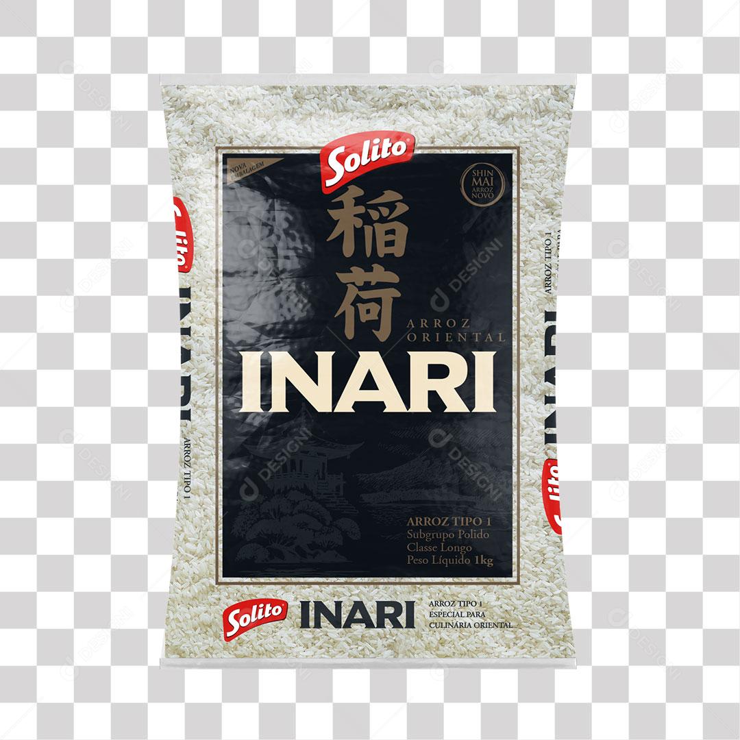 Arroz Oriental Solito Inari Tipo 1 - 5kg PNG Transparente